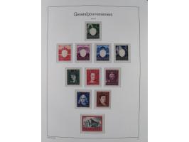 1939/45, postfrische und winzig ungebrauchte/gestempelte Sammlung mit vielen kompletten Gebieten, dabei Böhmen und Mähren mit