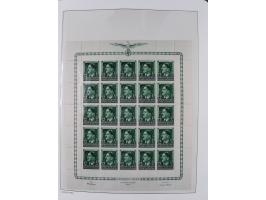 1939/45, postfrische und winzig ungebrauchte/gestempelte Sammlung mit vielen kompletten Gebieten, dabei Böhmen und Mähren mit