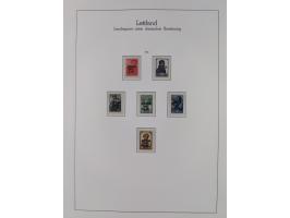 1939/45, postfrische und winzig ungebrauchte/gestempelte Sammlung mit vielen kompletten Gebieten, dabei Böhmen und Mähren mit