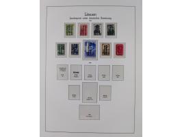 1939/45, postfrische und winzig ungebrauchte/gestempelte Sammlung mit vielen kompletten Gebieten, dabei Böhmen und Mähren mit