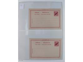 1898/1919, meist postfrische Sammlung inkl. 23 Ganzsachen, dabei einige komplette Sätze, Kaiseryacht meist bis 1 oder 2 M. kp