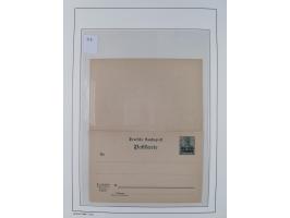 1898/1919, meist postfrische Sammlung inkl. 23 Ganzsachen, dabei einige komplette Sätze, Kaiseryacht meist bis 1 oder 2 M. kp