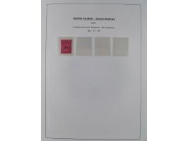 1898/1919, meist postfrische Sammlung inkl. 23 Ganzsachen, dabei einige komplette Sätze, Kaiseryacht meist bis 1 oder 2 M. kp