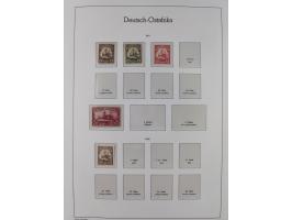 1898/1919, meist postfrische Sammlung inkl. 23 Ganzsachen, dabei einige komplette Sätze, Kaiseryacht meist bis 1 oder 2 M. kp