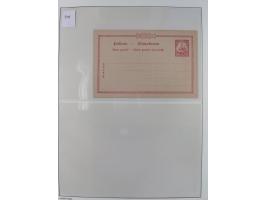 1898/1919, meist postfrische Sammlung inkl. 23 Ganzsachen, dabei einige komplette Sätze, Kaiseryacht meist bis 1 oder 2 M. kp