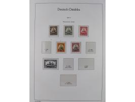 1898/1919, meist postfrische Sammlung inkl. 23 Ganzsachen, dabei einige komplette Sätze, Kaiseryacht meist bis 1 oder 2 M. kp