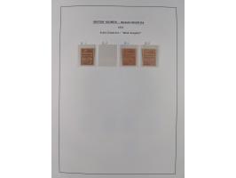 1898/1919, meist postfrische Sammlung inkl. 23 Ganzsachen, dabei einige komplette Sätze, Kaiseryacht meist bis 1 oder 2 M. kp