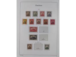 1898/1919, meist postfrische Sammlung inkl. 23 Ganzsachen, dabei einige komplette Sätze, Kaiseryacht meist bis 1 oder 2 M. kp