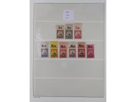 1898/1919, meist postfrische Sammlung inkl. 23 Ganzsachen, dabei einige komplette Sätze, Kaiseryacht meist bis 1 oder 2 M. kp