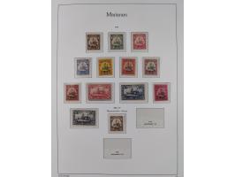 1898/1919, meist postfrische Sammlung inkl. 23 Ganzsachen, dabei einige komplette Sätze, Kaiseryacht meist bis 1 oder 2 M. kp