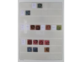 1849/1934 (ca.), meist postfrische Sammlung ab Altdeutschland mit einigen besseren Ausgaben, dabei u.a. Bayern mit Plattennum