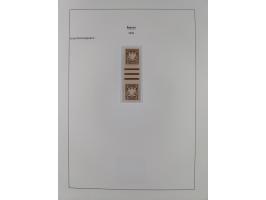 1849/1934 (ca.), meist postfrische Sammlung ab Altdeutschland mit einigen besseren Ausgaben, dabei u.a. Bayern mit Plattennum