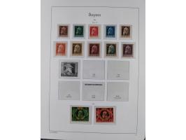 1849/1934 (ca.), meist postfrische Sammlung ab Altdeutschland mit einigen besseren Ausgaben, dabei u.a. Bayern mit Plattennum