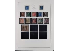 1849/1934 (ca.), meist postfrische Sammlung ab Altdeutschland mit einigen besseren Ausgaben, dabei u.a. Bayern mit Plattennum