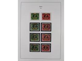 1849/1934 (ca.), meist postfrische Sammlung ab Altdeutschland mit einigen besseren Ausgaben, dabei u.a. Bayern mit Plattennum