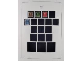 1849/1934 (ca.), meist postfrische Sammlung ab Altdeutschland mit einigen besseren Ausgaben, dabei u.a. Bayern mit Plattennum