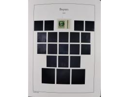 1849/1934 (ca.), meist postfrische Sammlung ab Altdeutschland mit einigen besseren Ausgaben, dabei u.a. Bayern mit Plattennum