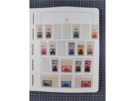 1849/1934 (ca.), meist postfrische Sammlung ab Altdeutschland mit einigen besseren Ausgaben, dabei u.a. Bayern mit Plattennum