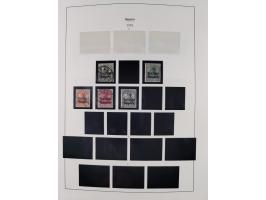 1849/1934 (ca.), meist postfrische Sammlung ab Altdeutschland mit einigen besseren Ausgaben, dabei u.a. Bayern mit Plattennum