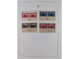 1849/1934 (ca.), meist postfrische Sammlung ab Altdeutschland mit einigen besseren Ausgaben, dabei u.a. Bayern mit Plattennum