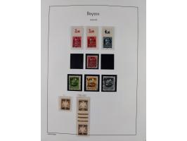 1849/1934 (ca.), meist postfrische Sammlung ab Altdeutschland mit einigen besseren Ausgaben, dabei u.a. Bayern mit Plattennum