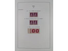 1849/1934 (ca.), meist postfrische Sammlung ab Altdeutschland mit einigen besseren Ausgaben, dabei u.a. Bayern mit Plattennum