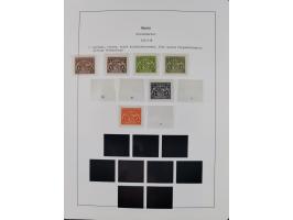 1849/1934 (ca.), meist postfrische Sammlung ab Altdeutschland mit einigen besseren Ausgaben, dabei u.a. Bayern mit Plattennum