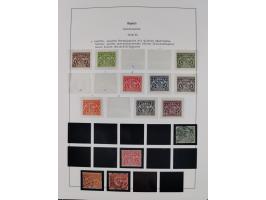 1849/1934 (ca.), meist postfrische Sammlung ab Altdeutschland mit einigen besseren Ausgaben, dabei u.a. Bayern mit Plattennum