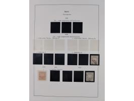 1849/1934 (ca.), meist postfrische Sammlung ab Altdeutschland mit einigen besseren Ausgaben, dabei u.a. Bayern mit Plattennum