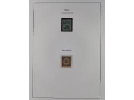 1849/1934 (ca.), meist postfrische Sammlung ab Altdeutschland mit einigen besseren Ausgaben, dabei u.a. Bayern mit Plattennum