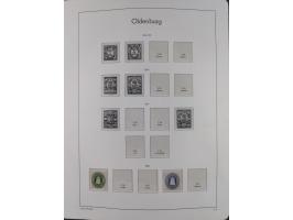 1849/1934 (ca.), meist postfrische Sammlung ab Altdeutschland mit einigen besseren Ausgaben, dabei u.a. Bayern mit Plattennum