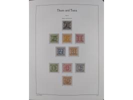 1849/1934 (ca.), meist postfrische Sammlung ab Altdeutschland mit einigen besseren Ausgaben, dabei u.a. Bayern mit Plattennum