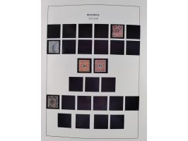 1849/1934 (ca.), meist postfrische Sammlung ab Altdeutschland mit einigen besseren Ausgaben, dabei u.a. Bayern mit Plattennum