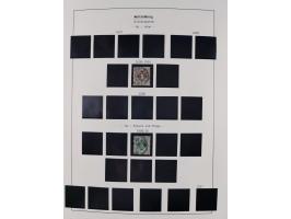 1849/1934 (ca.), meist postfrische Sammlung ab Altdeutschland mit einigen besseren Ausgaben, dabei u.a. Bayern mit Plattennum