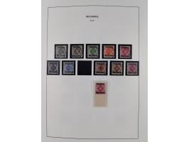 1849/1934 (ca.), meist postfrische Sammlung ab Altdeutschland mit einigen besseren Ausgaben, dabei u.a. Bayern mit Plattennum