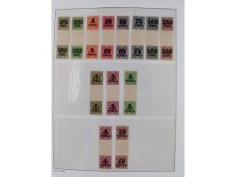 1849/1934 (ca.), meist postfrische Sammlung ab Altdeutschland mit einigen besseren Ausgaben, dabei u.a. Bayern mit Plattennum