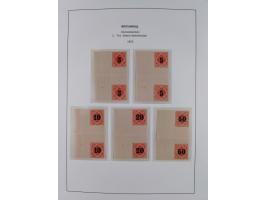 1849/1934 (ca.), meist postfrische Sammlung ab Altdeutschland mit einigen besseren Ausgaben, dabei u.a. Bayern mit Plattennum