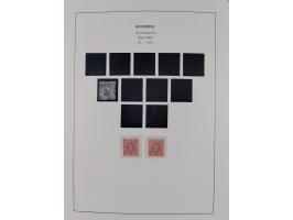 1849/1934 (ca.), meist postfrische Sammlung ab Altdeutschland mit einigen besseren Ausgaben, dabei u.a. Bayern mit Plattennum