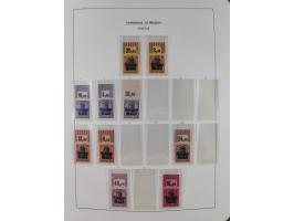 1849/1934 (ca.), meist postfrische Sammlung ab Altdeutschland mit einigen besseren Ausgaben, dabei u.a. Bayern mit Plattennum