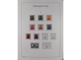 1849/1934 (ca.), meist postfrische Sammlung ab Altdeutschland mit einigen besseren Ausgaben, dabei u.a. Bayern mit Plattennum