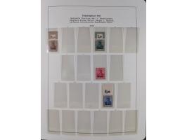 1849/1934 (ca.), meist postfrische Sammlung ab Altdeutschland mit einigen besseren Ausgaben, dabei u.a. Bayern mit Plattennum