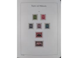 1849/1934 (ca.), meist postfrische Sammlung ab Altdeutschland mit einigen besseren Ausgaben, dabei u.a. Bayern mit Plattennum