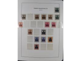 1849/1934 (ca.), meist postfrische Sammlung ab Altdeutschland mit einigen besseren Ausgaben, dabei u.a. Bayern mit Plattennum