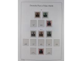 1849/1934 (ca.), meist postfrische Sammlung ab Altdeutschland mit einigen besseren Ausgaben, dabei u.a. Bayern mit Plattennum