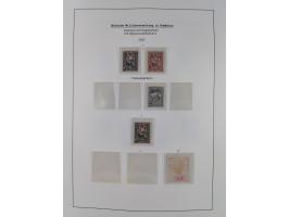 1849/1934 (ca.), meist postfrische Sammlung ab Altdeutschland mit einigen besseren Ausgaben, dabei u.a. Bayern mit Plattennum