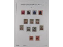 1849/1934 (ca.), meist postfrische Sammlung ab Altdeutschland mit einigen besseren Ausgaben, dabei u.a. Bayern mit Plattennum