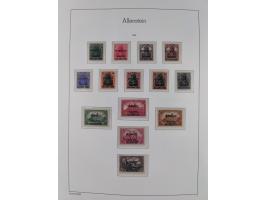 1849/1934 (ca.), meist postfrische Sammlung ab Altdeutschland mit einigen besseren Ausgaben, dabei u.a. Bayern mit Plattennum