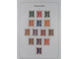 1849/1934 (ca.), meist postfrische Sammlung ab Altdeutschland mit einigen besseren Ausgaben, dabei u.a. Bayern mit Plattennum