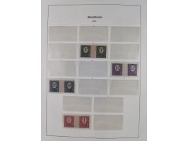 1849/1934 (ca.), meist postfrische Sammlung ab Altdeutschland mit einigen besseren Ausgaben, dabei u.a. Bayern mit Plattennum