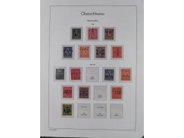 1849/1934 (ca.), meist postfrische Sammlung ab Altdeutschland mit einigen besseren Ausgaben, dabei u.a. Bayern mit Plattennum